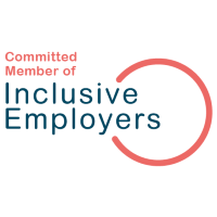 Comitted member of inclusive employers logo