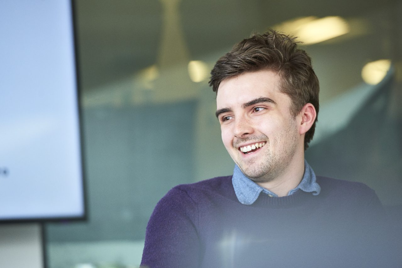 Man in the office