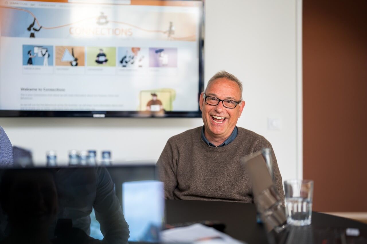 Man in the office