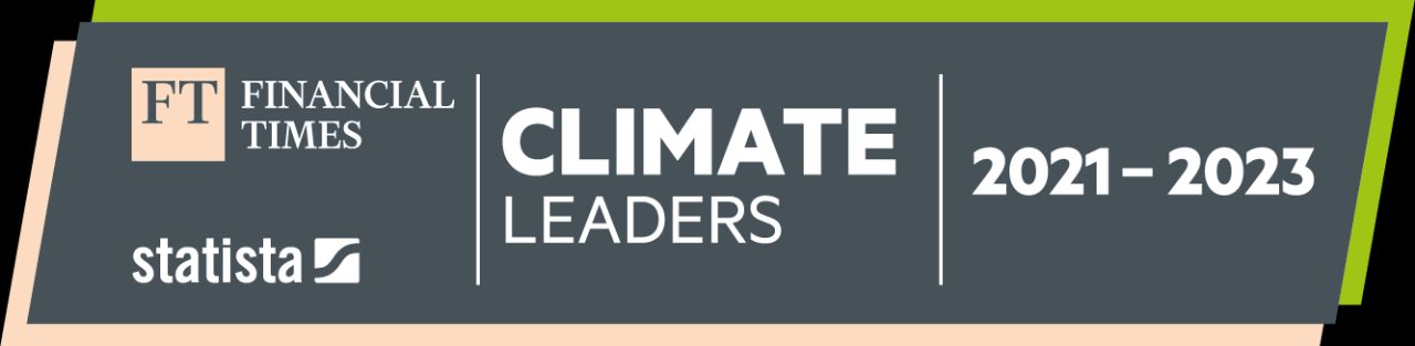Financial Times climate leaders 2022