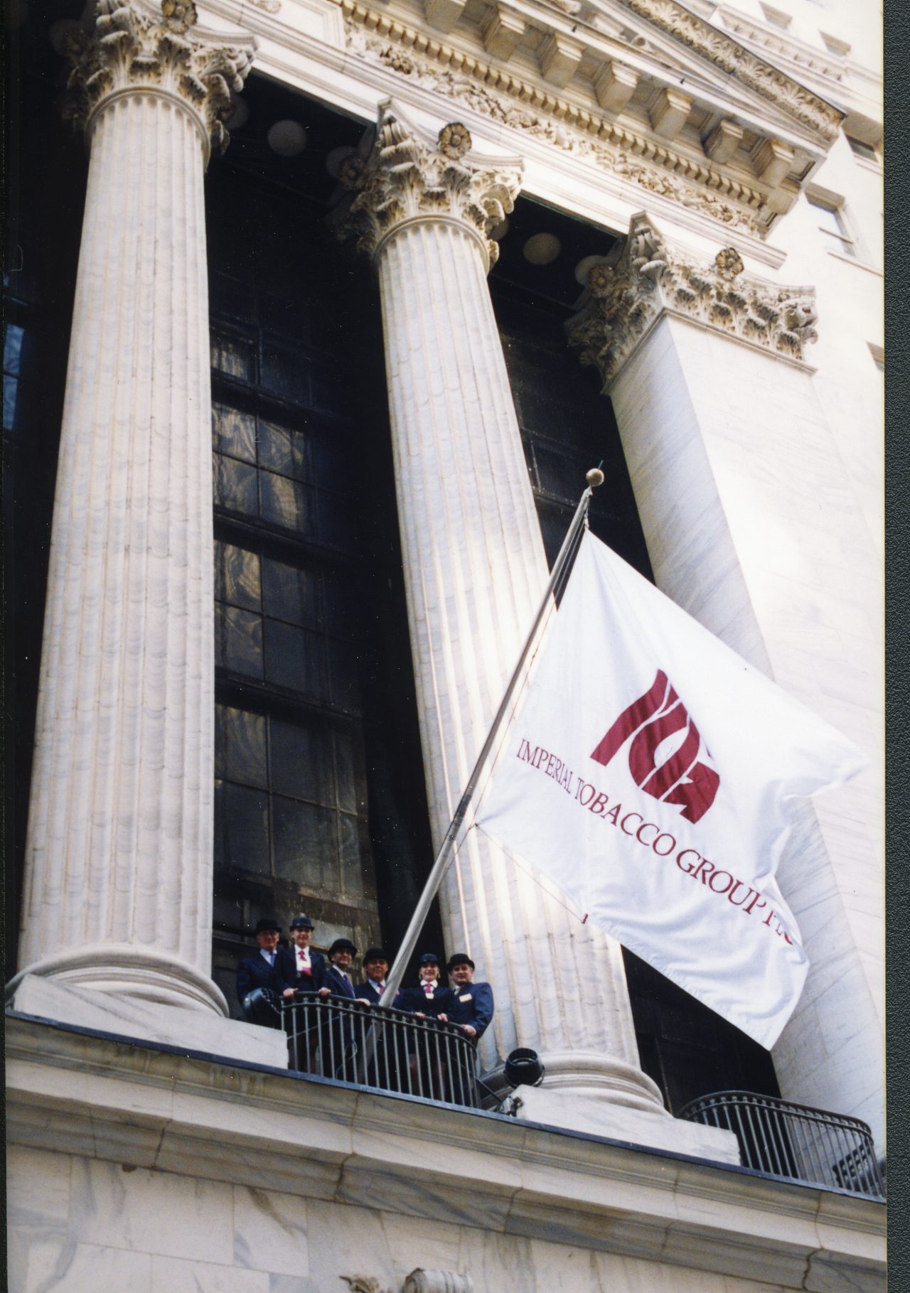 Imperial Tobacco Group plc was listed on the London Stock Exchange in 1996.